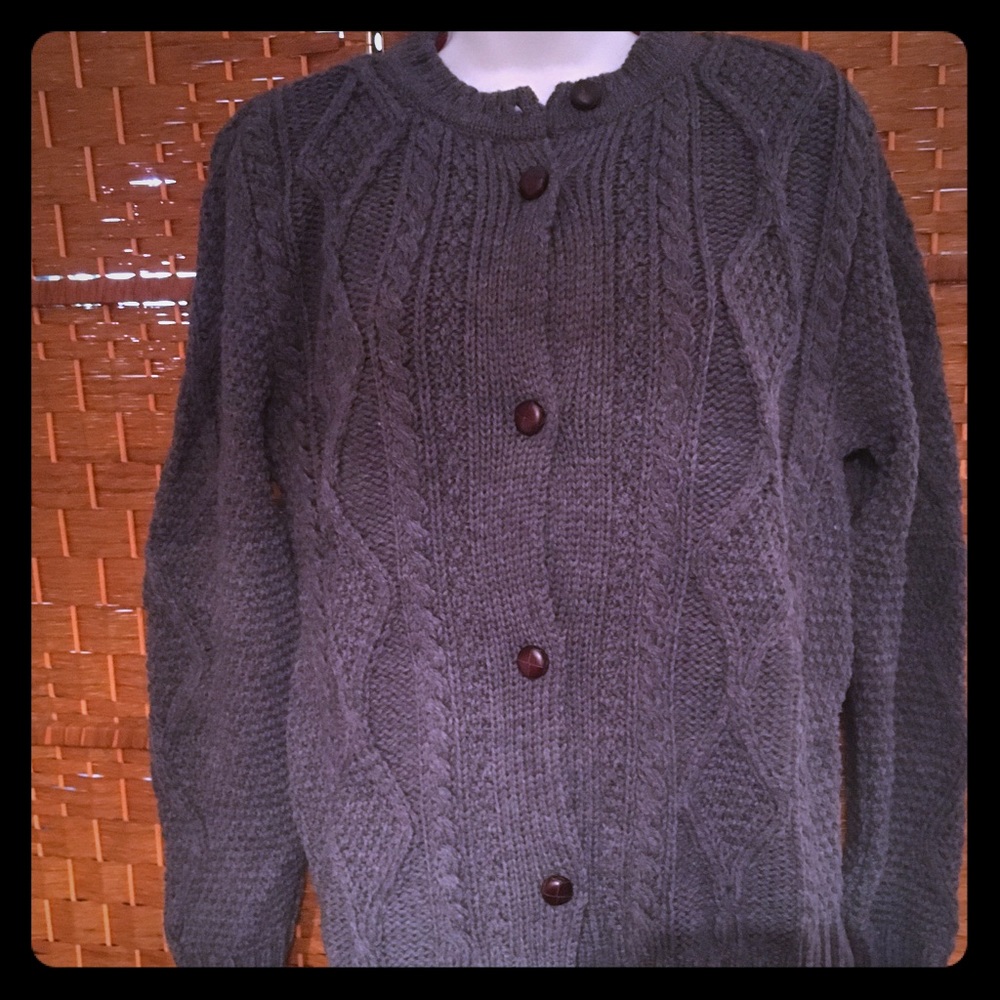 NWT Peregrine Cardigan Fisherman’s Sweater